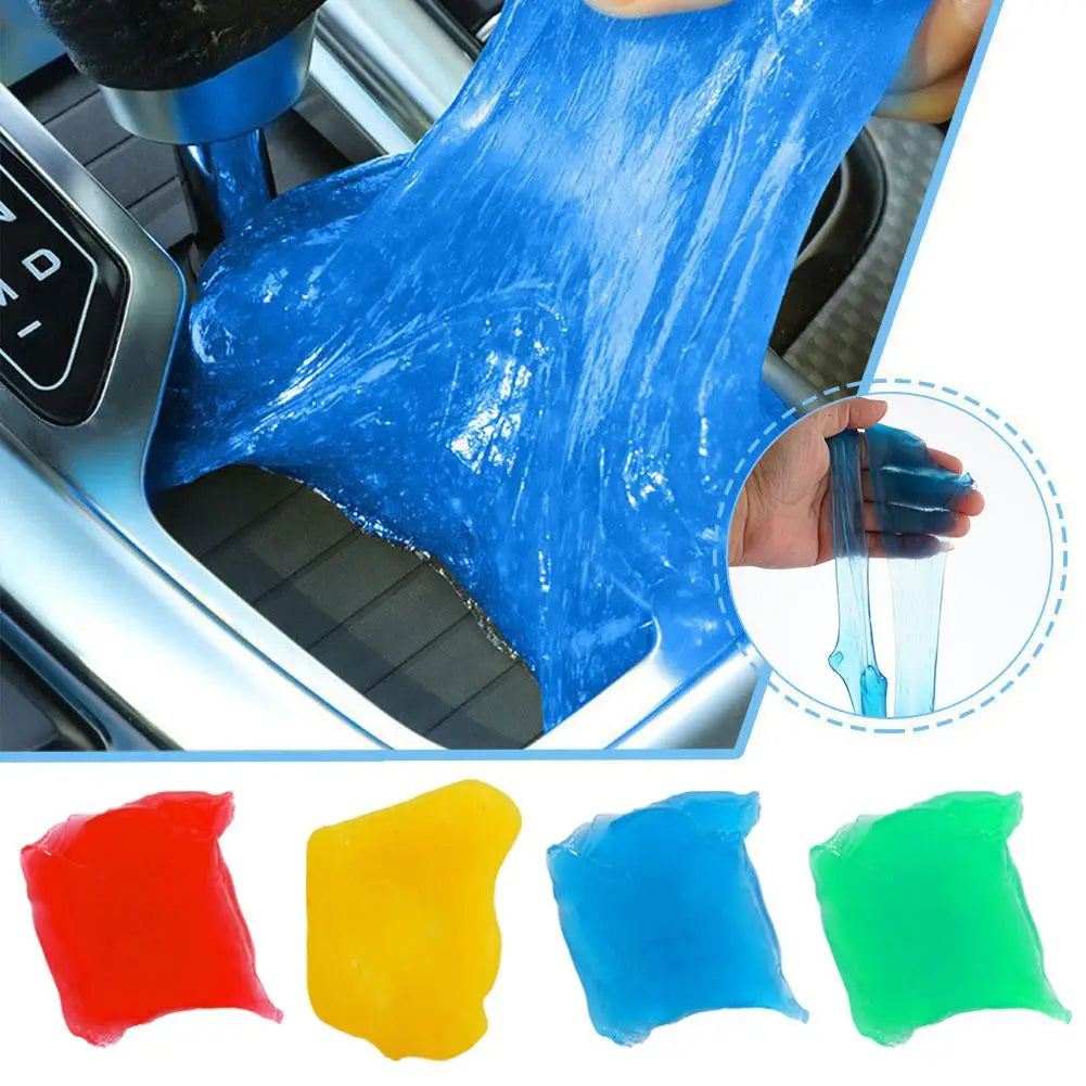 Car Air Vent Dashboard Cleaning Gel Auto Super Dust Clean Clay Reusable Car interior Cleaning Gel Car interior cleaning tools