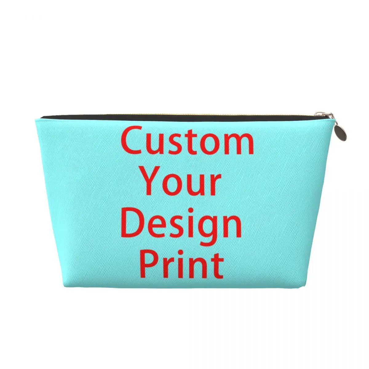 Custom Custom Your Design Makeup Bag Women Travel Cosmetic Organizer Cute Customized Logo Printed Storage Toiletry Bags