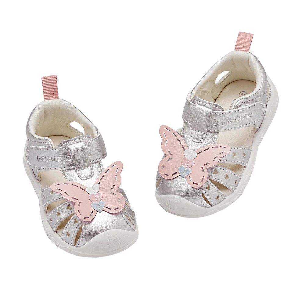 Dave Bella Toddler Sandals Summer Baby Girls Casual Shoes First Walkers Cool Fashion Sweet Butterfly Outdoors Sandal DB2221277-A