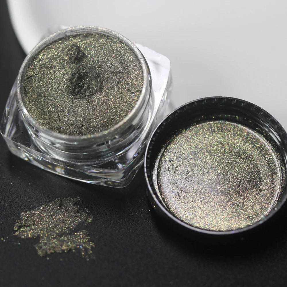 100colors Cosmetic Diamond Highlighter Pigment Eyes Loose Powder Makeup Pearlescent Shiny Eyeshadow Lipgloss Resin Craft DIY