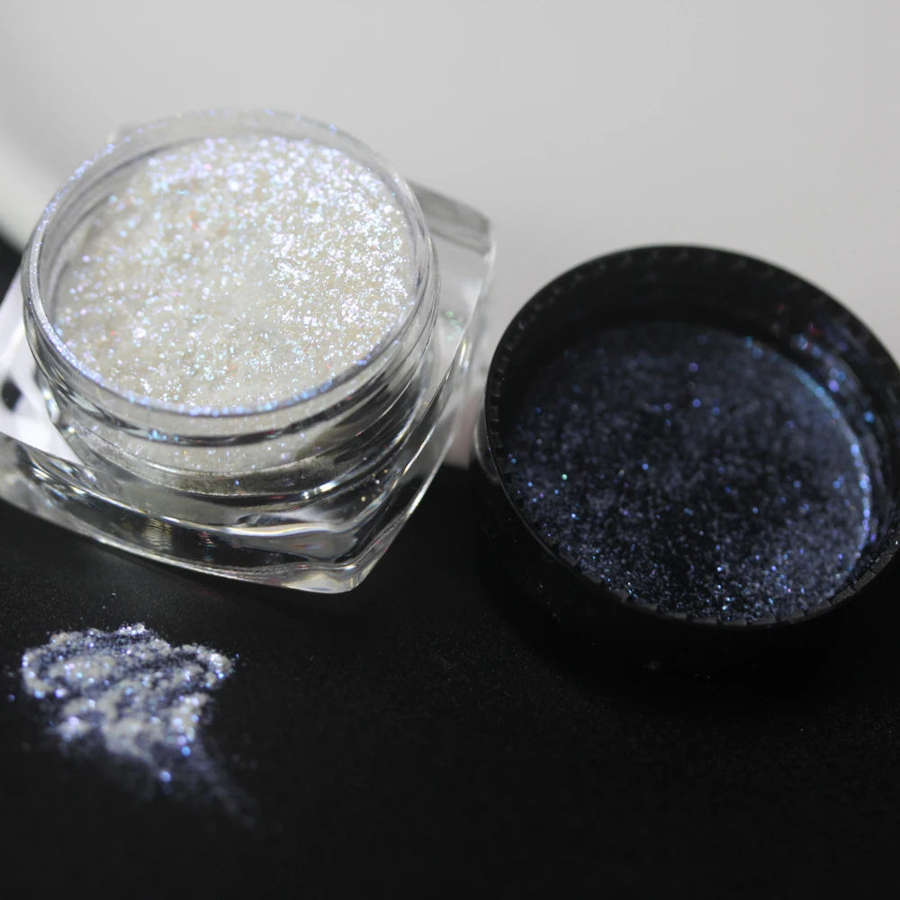 100colors Cosmetic Diamond Highlighter Pigment Eyes Loose Powder Makeup Pearlescent Shiny Eyeshadow Lipgloss Resin Craft DIY