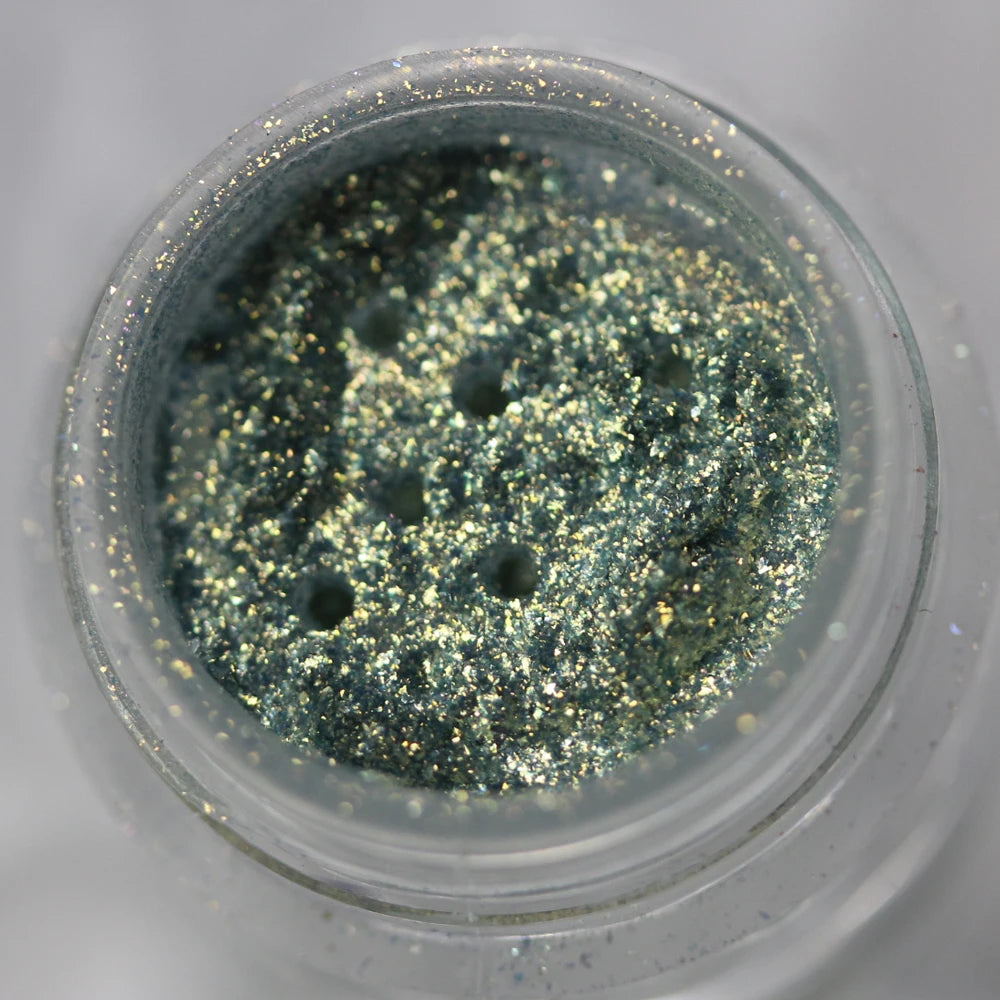 Cosmetic Beautiful Multichrome Loose Face Sparkly Diamond Pigment Powder Dust Safe for Eyeshadow Makeup Body Lipgloss Nail Art