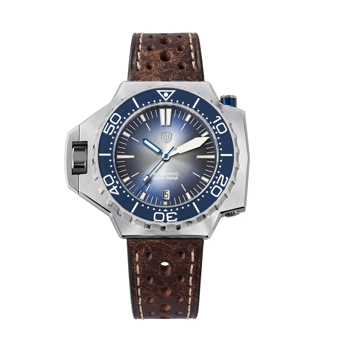 Watchdives WD1968 PT5004/PT5000 Automatic Diver Watch 316L Stainless Steel Sapphire Luminous Ceramic Bezel Vintage watches