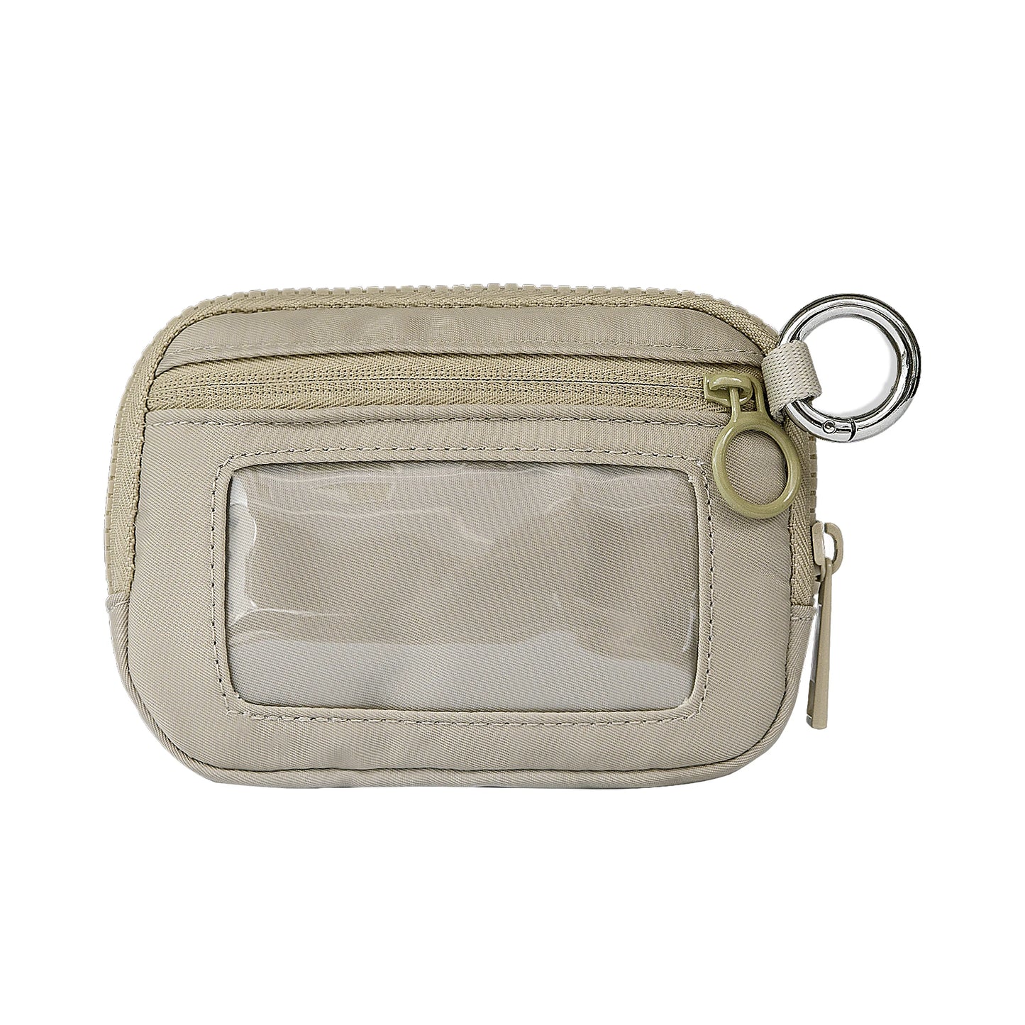 Women Cute Small Pouch Mini Wallet with Clear ID Window, Makeup Cosmetic Bag,Card Holder Bag for Purse,Toiletry Zipper Pouch