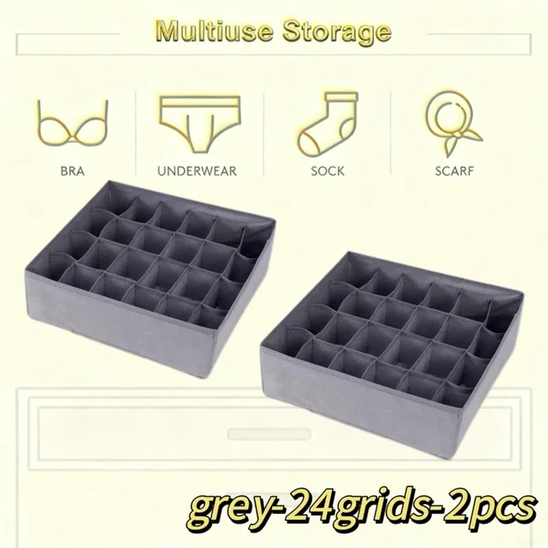 Drawer Underwear Socks Bra Storage Box Clothes Storage Organizer Underwear Bag Household Wardrobe Box Cabinet Drawer Organizer