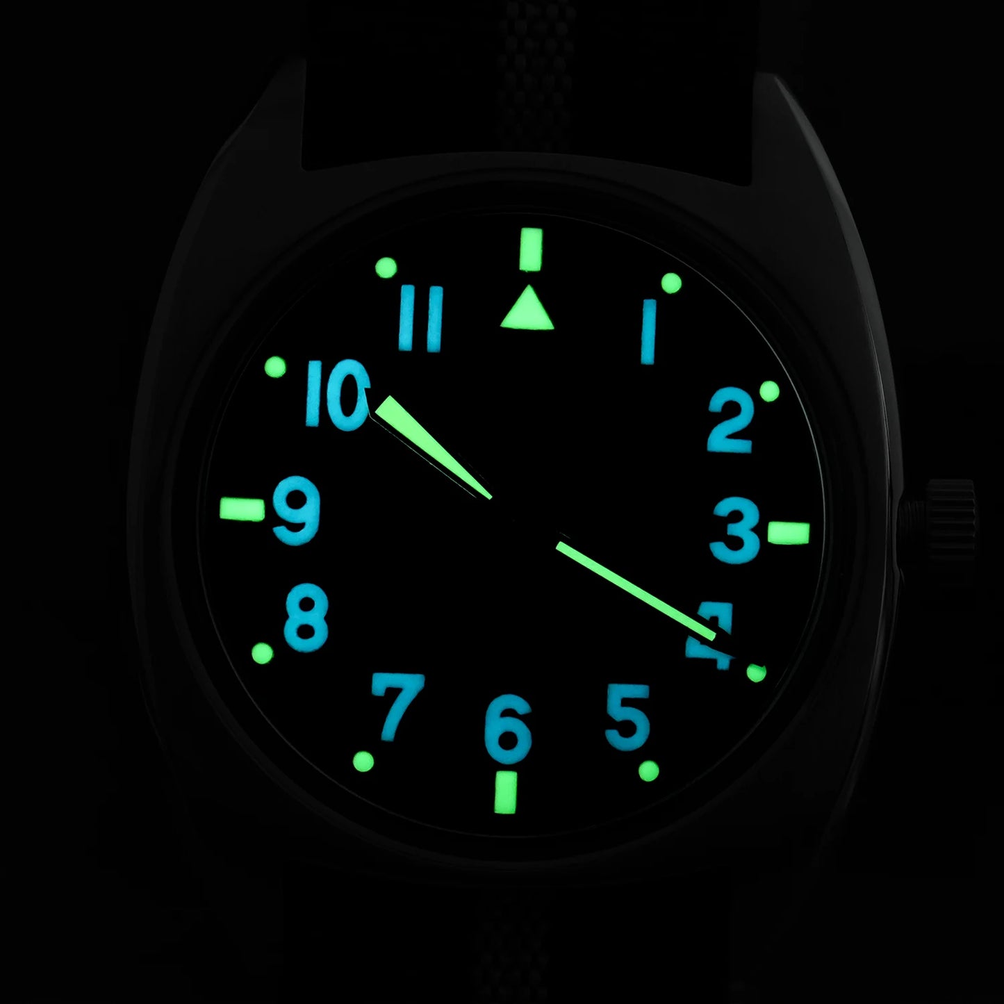Militado ML17 Watch Miyota Super 2035/ GL12 Quartz Movement Watch  C3 And BGW9 Luminova 100m Waterproof Stainless Steel Watches