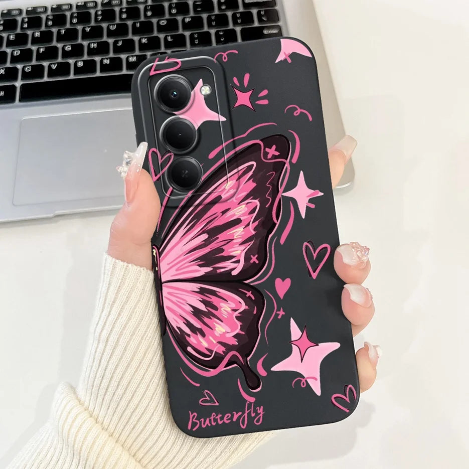 For Xiaomi Redmi 15 4G 5G Case Cute Panda Rabbit Cartoon Cover Shockproof Phone Case For Xiaomi Redmi 15 5G Redmi15 4G Soft Bags