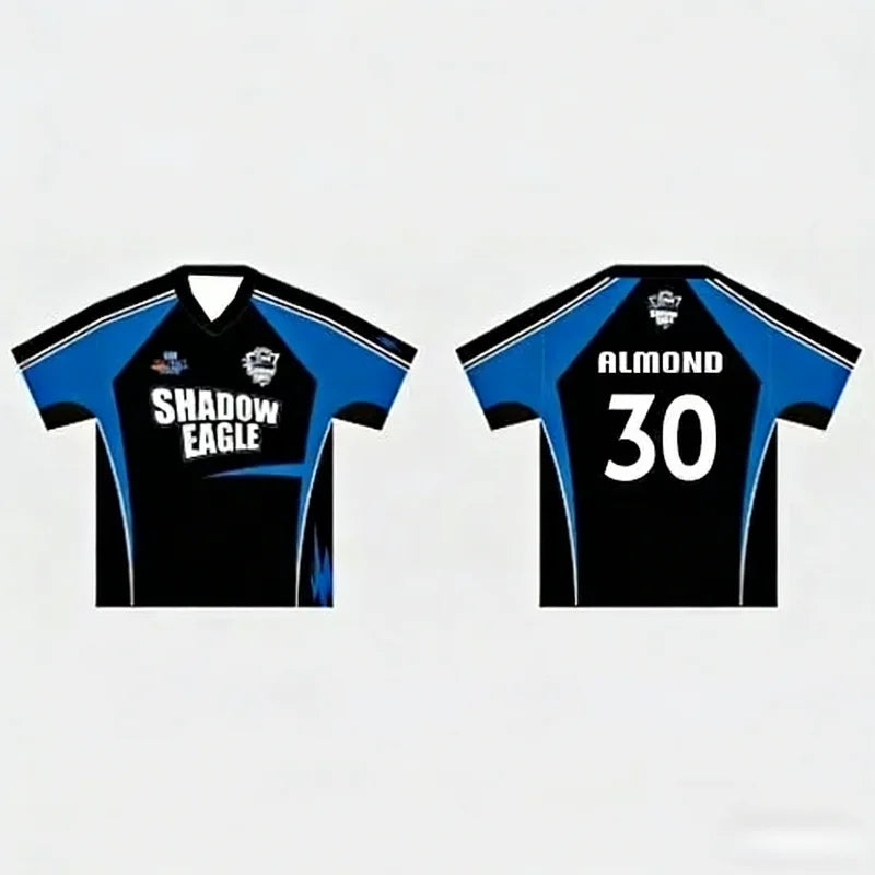 New Thai Men's Sport Short Sleeved Summer Pattern T-shirt Gmmtv 2026 Shadow Eagles Women's Sports T-shirt beachwear surfing suit