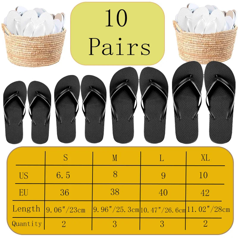 6-30Pairs Flip Flops for Wedding Guests Wedding Sandals Slippers Woman Men Wedding Favors Gifts Sign Bridesmaid Beach Hen Party