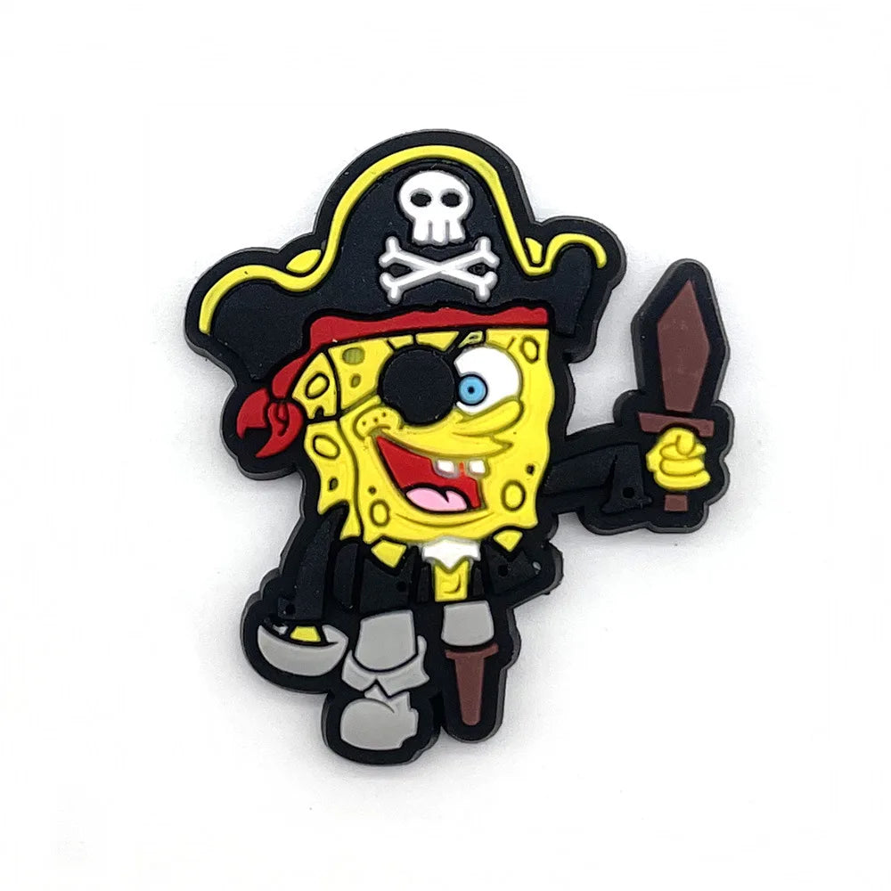 1-100pcs Shoe Charms PVC Shoes Accessories Decorations for Crocs,Bubble Slides Clog Sandals Wristband Buckle Kids Paryt Gifts