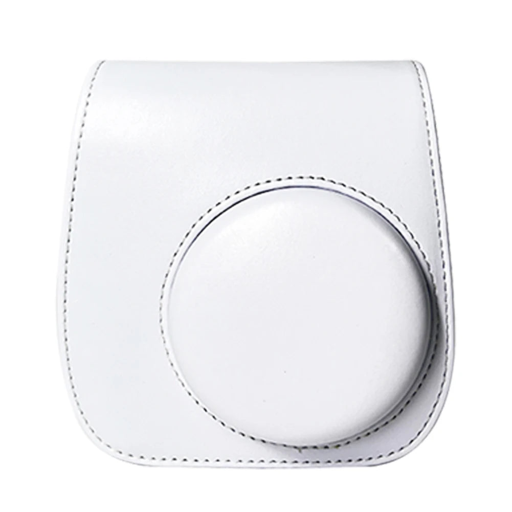 Retro Instant Camera Protective Case Camera Shoulder Bag PU Leather Lightweight Accessories for Fujifilm Instax Mini 12/11/9/8