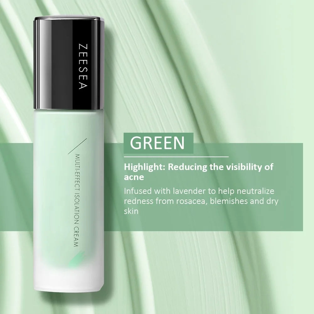 ZEESEA 3in1 Primer Concealer BB Cream Makeup Base Natural Liquid Foundatio Longlasting Invisible Pores Whitening Grooming