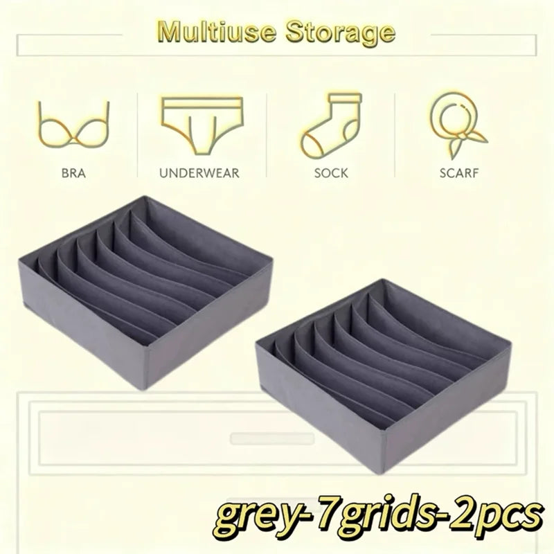 Drawer Underwear Socks Bra Storage Box Clothes Storage Organizer Underwear Bag Household Wardrobe Box Cabinet Drawer Organizer