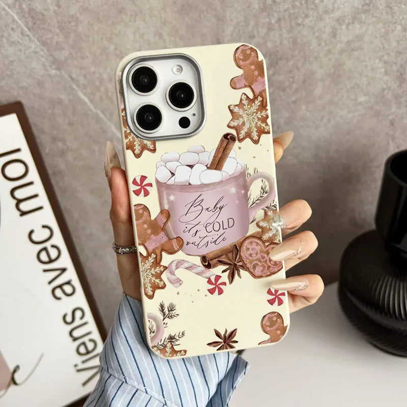 Christmas Winter-Themed Coffee Design Phone Case For Xiaomi 14T Cases Xiaomi 14T Pro 13T 13T Pro Mi 11 Lite 5G Soft TPU Cover