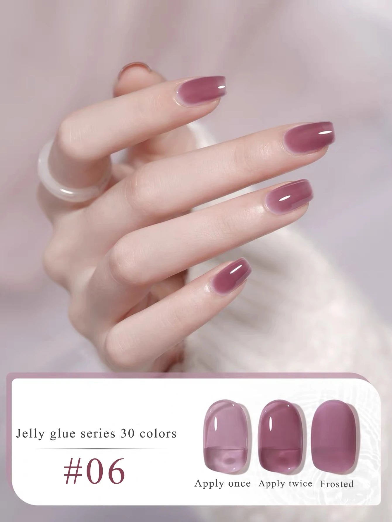 MIANEL 1-24PCS 2026 New Arrival | No-Makeup Fresh Skin Gel Polish | 24 Trendy Skin-Whitening Ice Translucent Nude Shades Set