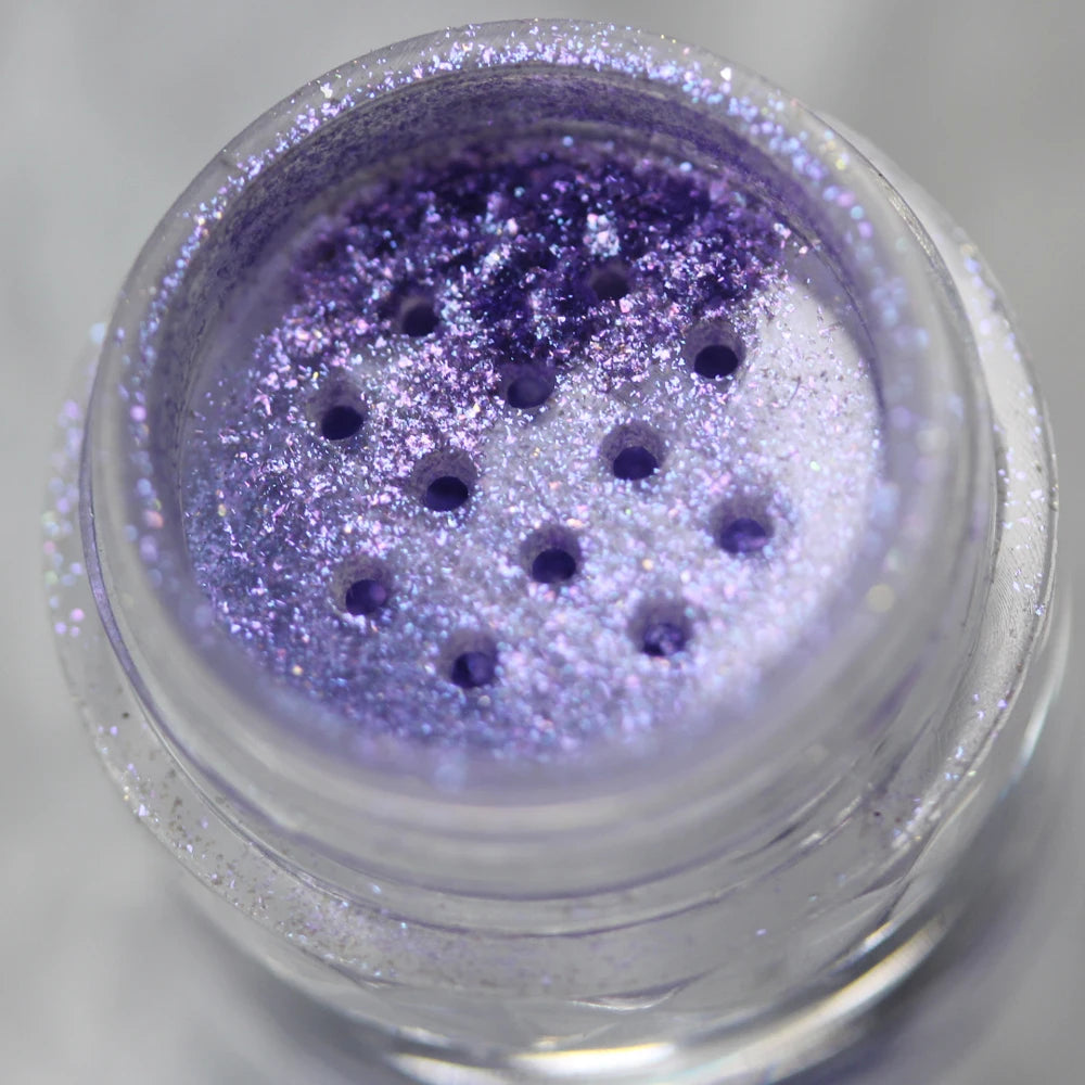 Cosmetic Beautiful Multichrome Loose Face Sparkly Diamond Pigment Powder Dust Safe for Eyeshadow Makeup Body Lipgloss Nail Art