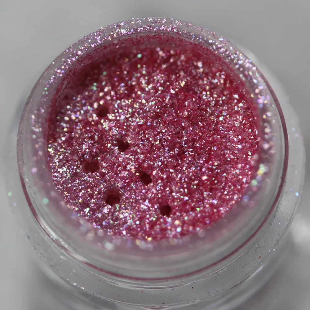 Cosmetic Beautiful Multichrome Loose Face Sparkly Diamond Pigment Powder Dust Safe for Eyeshadow Makeup Body Lipgloss Nail Art