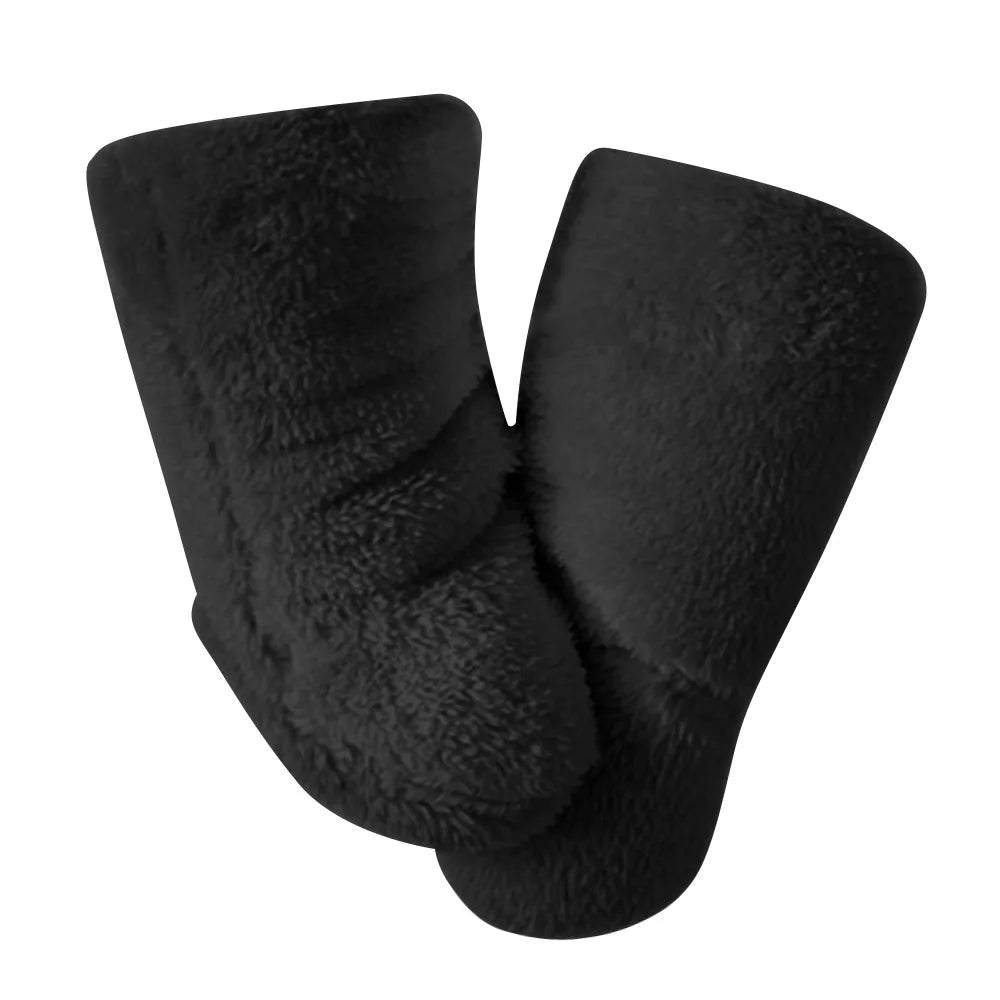 1 Pair Casual Thickened Newborn Baby Socks Anti-slip Solid Color Kids Floor Socks Warm Baby Foot Warmer Infant Winter
