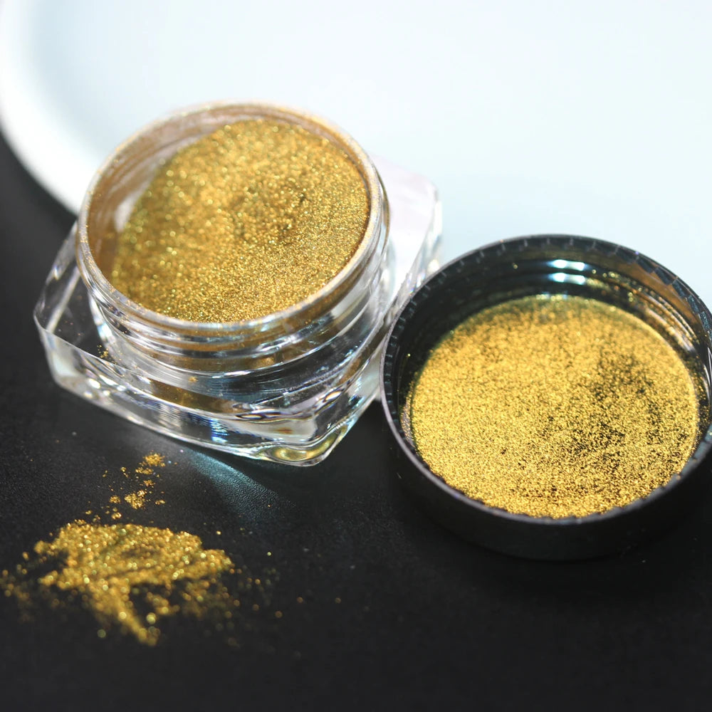 100colors Cosmetic Diamond Highlighter Pigment Eyes Loose Powder Makeup Pearlescent Shiny Eyeshadow Lipgloss Resin Craft DIY
