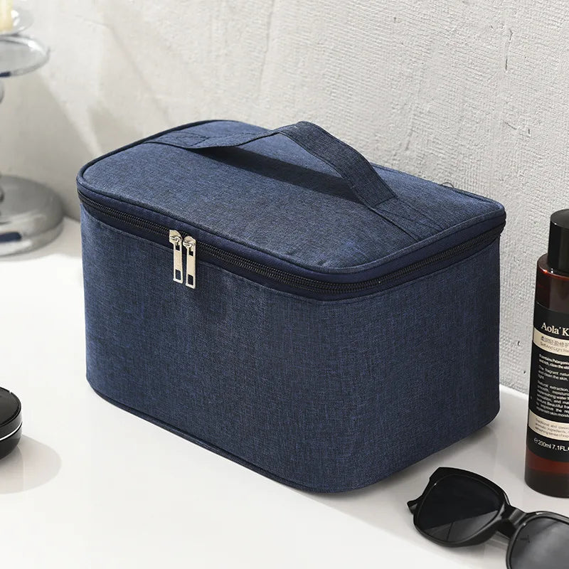 1Pcs Travel Waterproof Portable Women Makeup Bag High Capacity Toiletries Storage Box