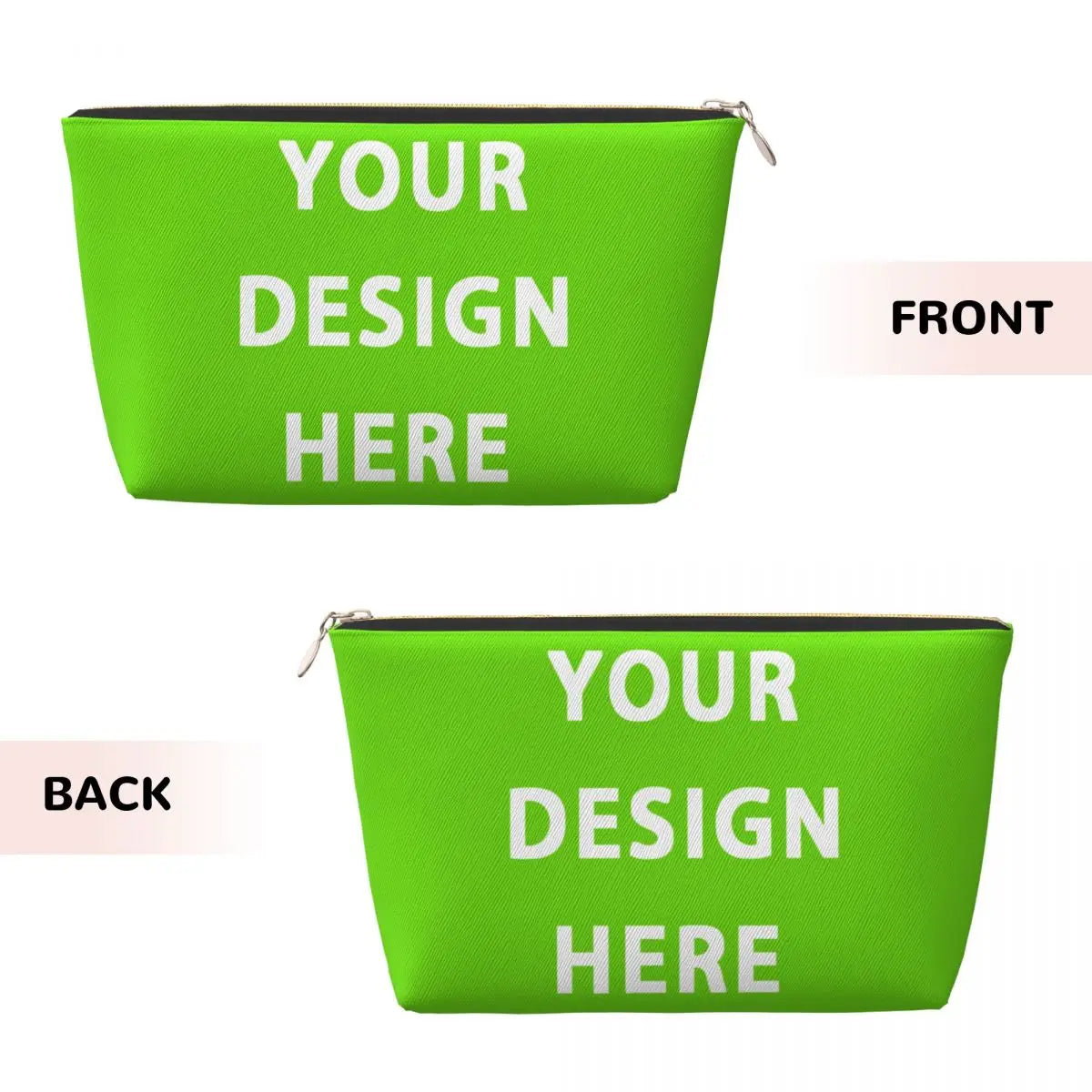 Custom Custom Your Design Makeup Bag Women Travel Cosmetic Organizer Cute Customized Logo Printed Storage Toiletry Bags