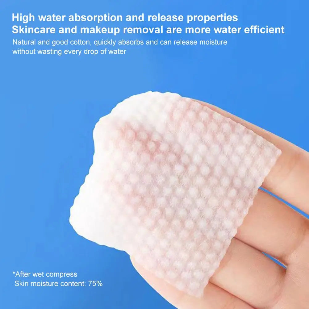 450/600 Disposable Makeup Cotton Wipes Soft Remover Pads Facial Cleansing Paper Wipe Cosmetic Pads