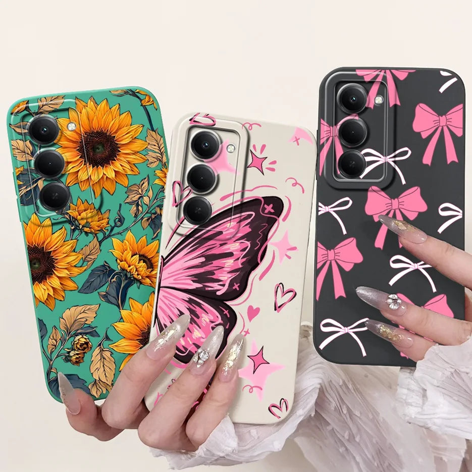 For Xiaomi Redmi 15 4G 5G Case Cute Panda Rabbit Cartoon Cover Shockproof Phone Case For Xiaomi Redmi 15 5G Redmi15 4G Soft Bags