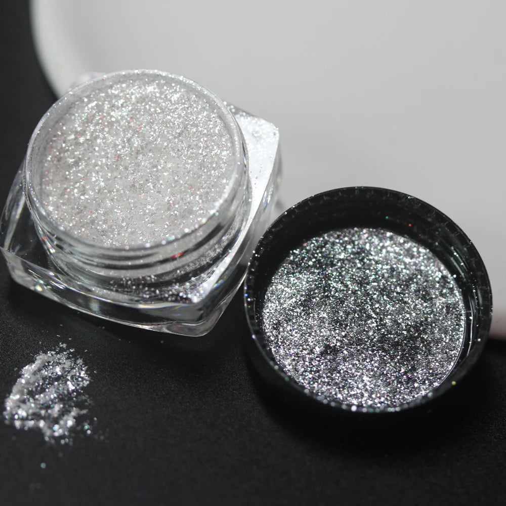 100colors Cosmetic Diamond Highlighter Pigment Eyes Loose Powder Makeup Pearlescent Shiny Eyeshadow Lipgloss Resin Craft DIY