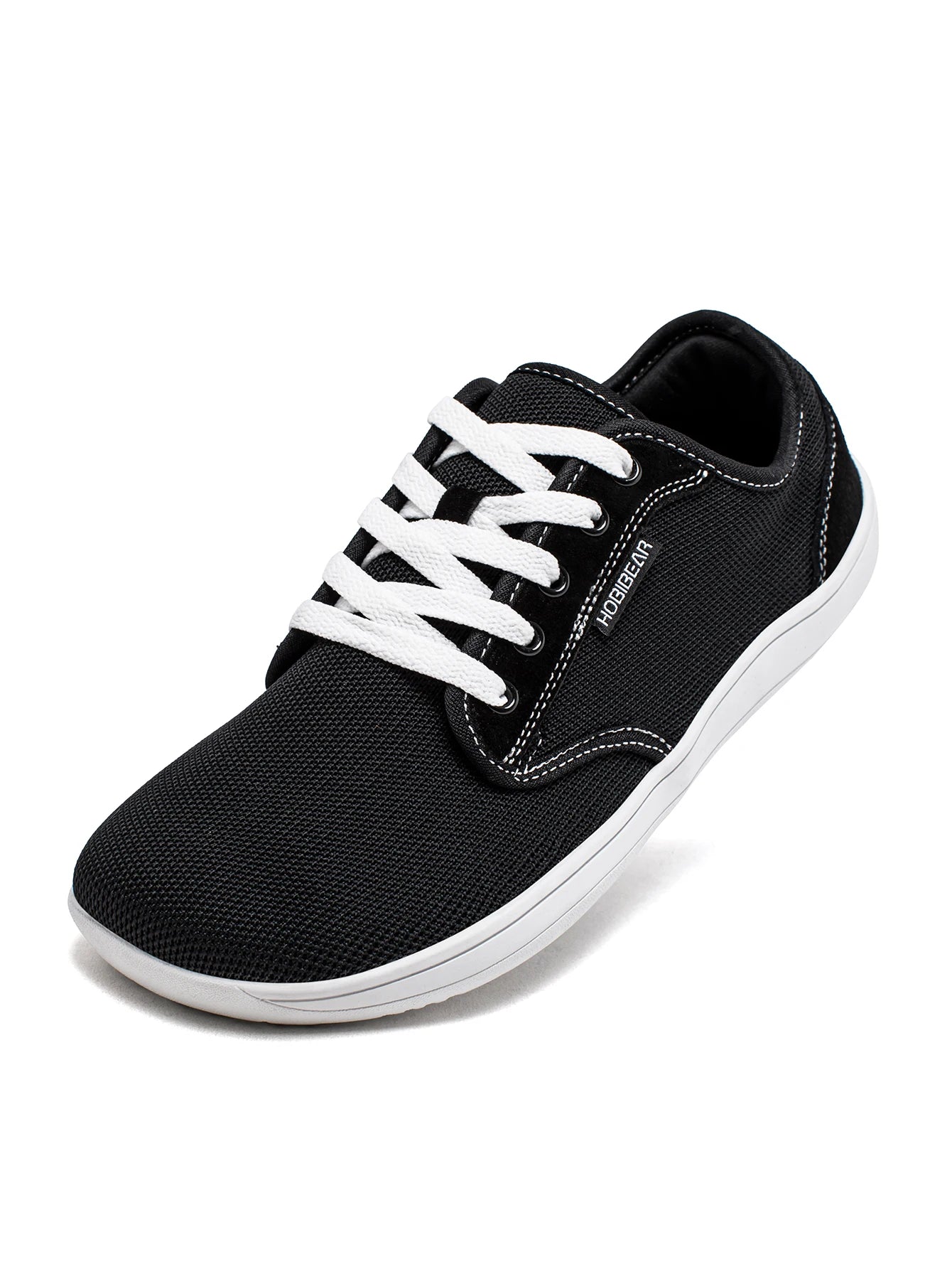 HOBIBEAR Minimalist Barefoot Shoes Unisex Wide Toe Zero Drop Walking Sneakers Mesh Lightweight Breathable Shoes