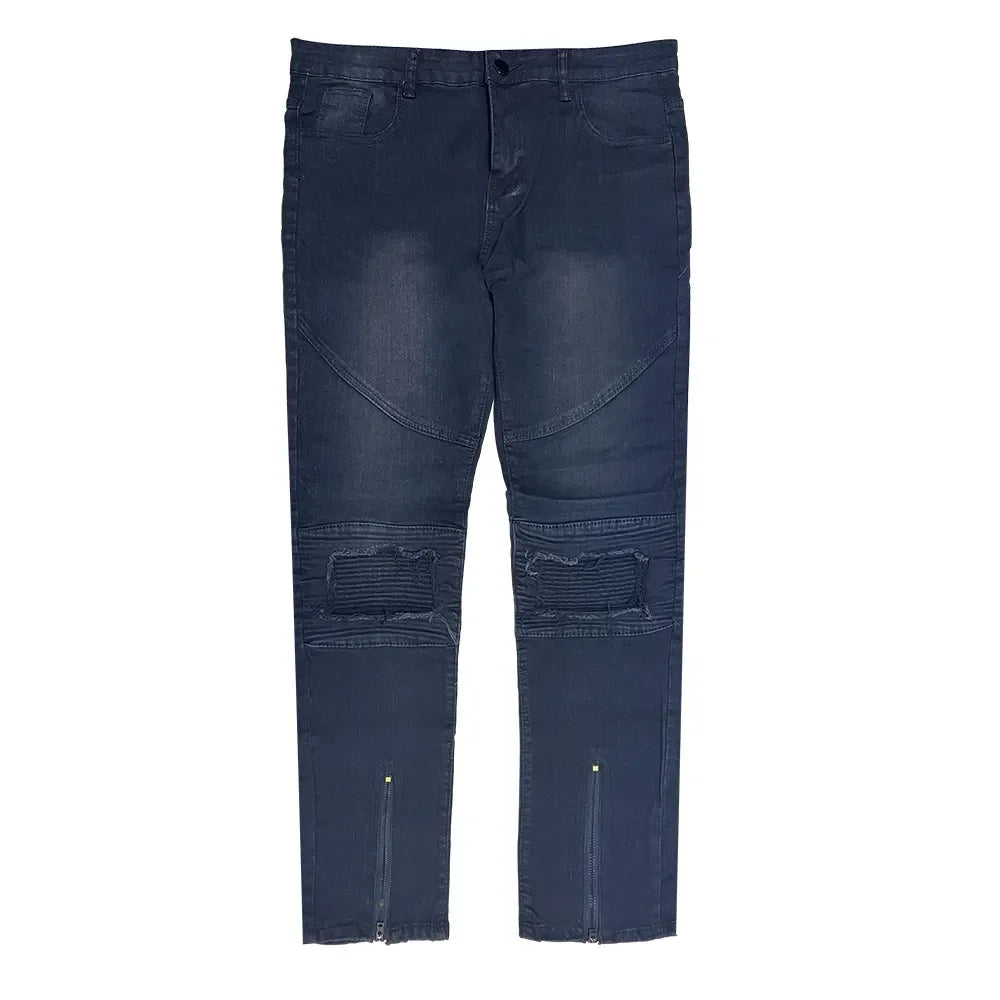 Jeans Men Wide Leg Cargo Pants Streetwear Baggy Men Korean Fashion Loose Straight Male Clothing Y2K Hip Hop Style Male Trousers