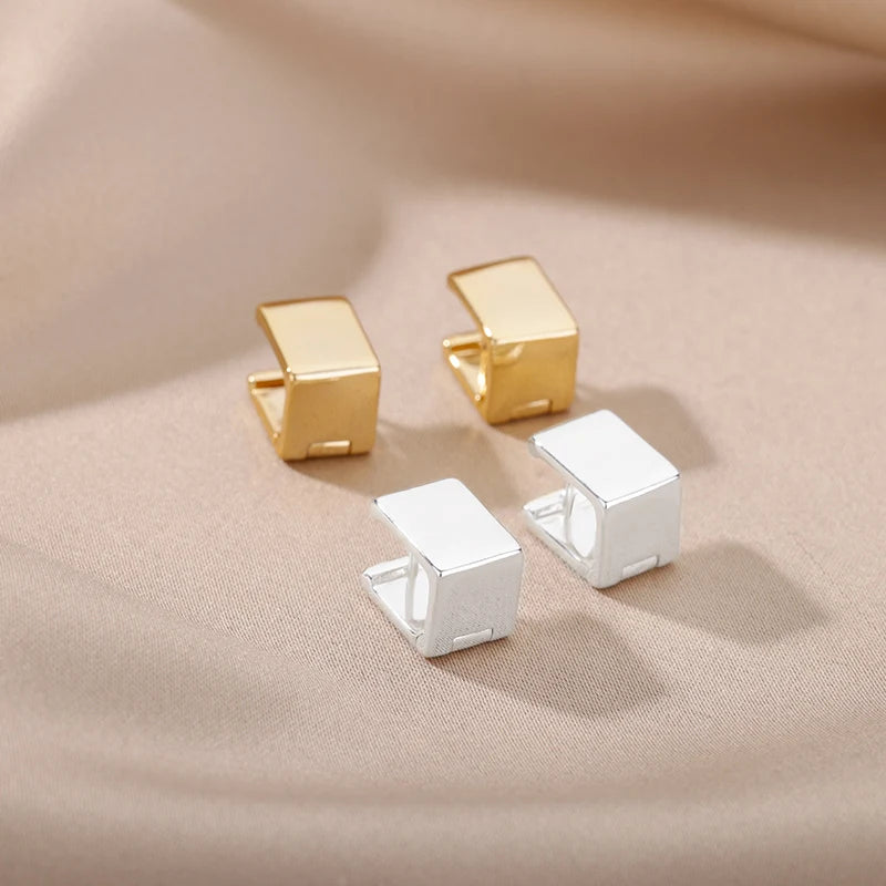 Stainless Steel Earrings For Women Geometric Butterfly Twist Heart Zircon Earring Minimalist Wedding Aesthetic Jewelry Gift 2023