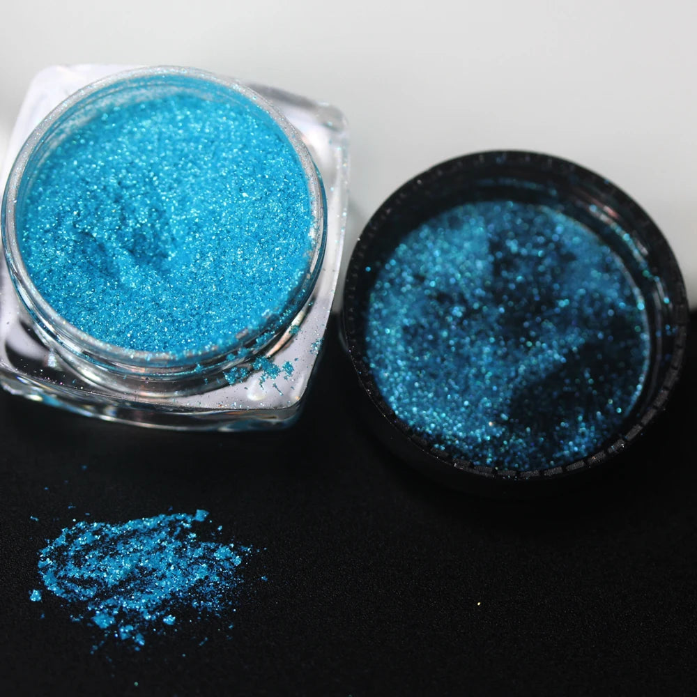 100colors Cosmetic Diamond Highlighter Pigment Eyes Loose Powder Makeup Pearlescent Shiny Eyeshadow Lipgloss Resin Craft DIY