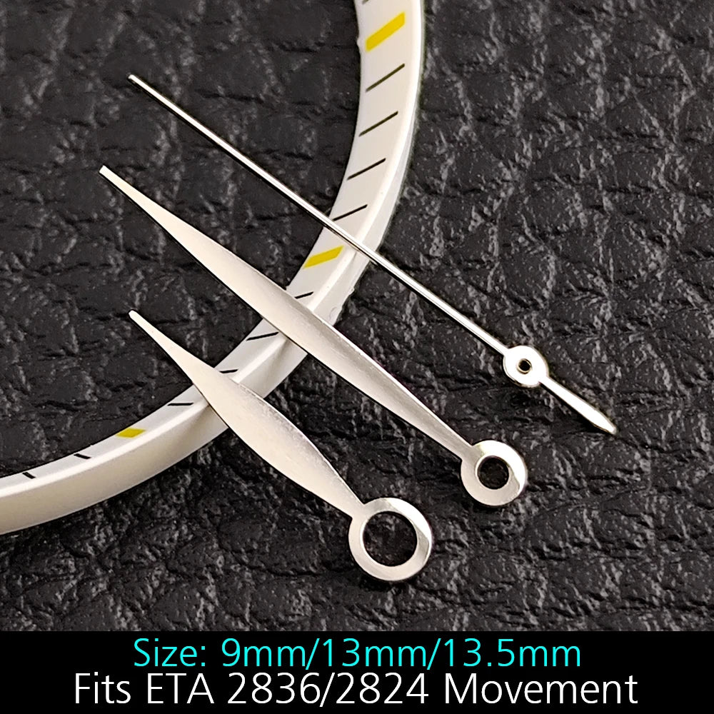 High Quality ETA-Series Hands Green Super Luminous Fits ETA 2824 2892 2836 2834 Movement Watch Accessories Watches For Men