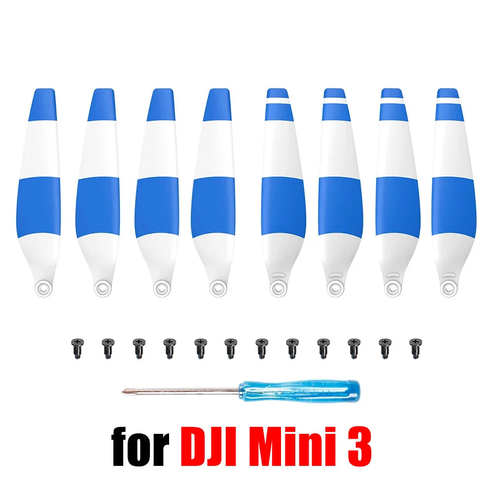 8PCS 6030 Propeller for DJI Mini 3/Mini3 Pro Low Noise Drone LightWeight Wing Fan Spare Parts Quick Release RC Drone Accessories