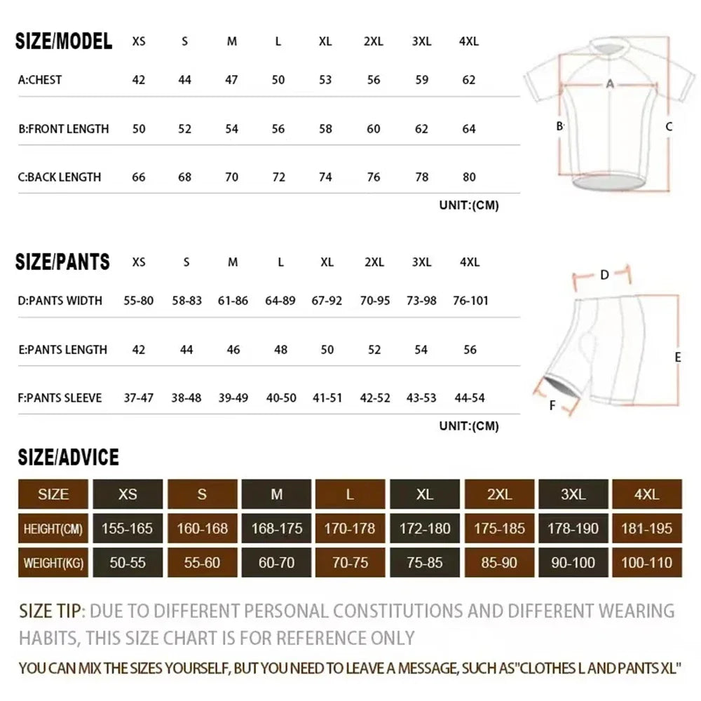 Cycling Team Jersey 2026 UAE Bike Tops Maillot Men Women Anti-Sweat Quick Dry Bicycle Jersey T-shi conjunto ciclismo hombrert