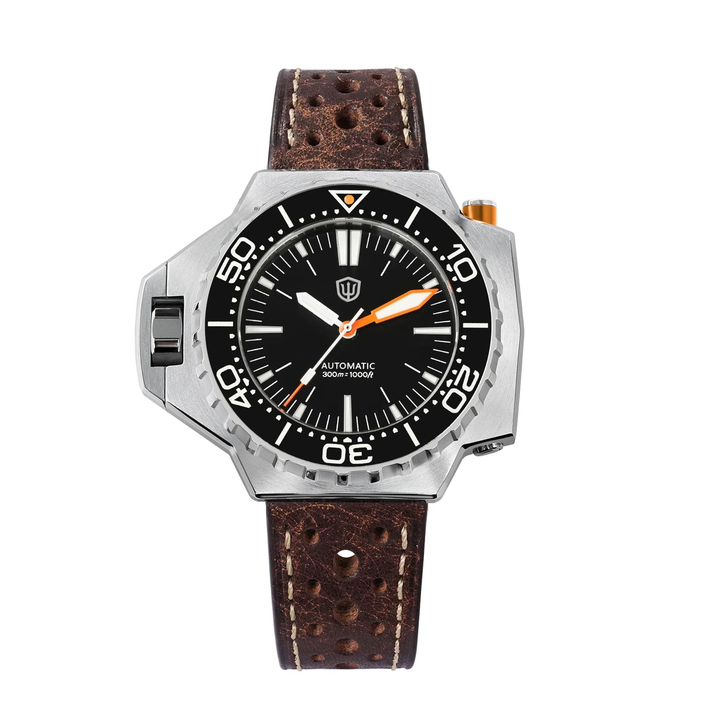 Watchdives WD1968 PT5004/PT5000 Automatic Diver Watch 316L Stainless Steel Sapphire Luminous Ceramic Bezel Vintage watches