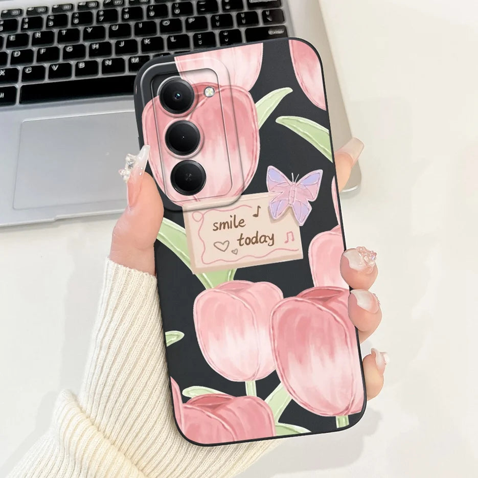 For Xiaomi Redmi 15 4G 5G Case Cute Panda Rabbit Cartoon Cover Shockproof Phone Case For Xiaomi Redmi 15 5G Redmi15 4G Soft Bags