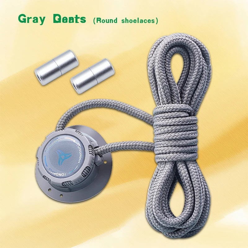 Automatic Flat Shoelaces Without ties casual shoes Swivel Buckle Laces Adults Kids Sneakers No Tie Shoe laces