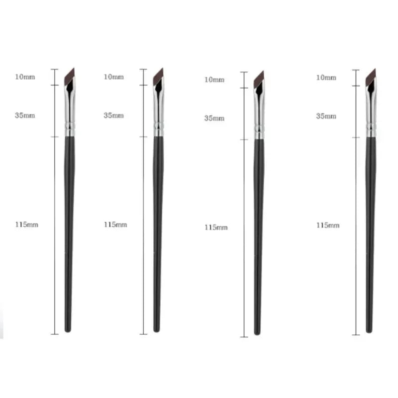 1/2/4/6/8/10/16Pcs Upgrade Blade Eyeliner Brush Ultra Thin Fine Angle Flat Eyebrow Brush Liner Brow Place Makeup Brush