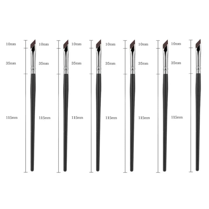 1/2/4/6/8/10/16Pcs Upgrade Blade Eyeliner Brush Ultra Thin Fine Angle Flat Eyebrow Brush Liner Brow Place Makeup Brush