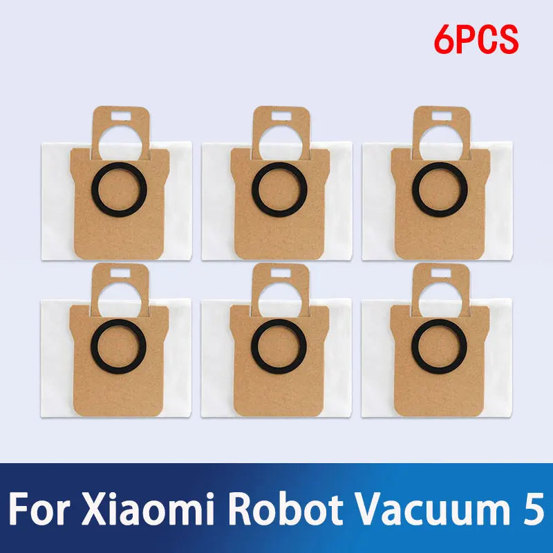 For Xiaomi Robot Vacuum 5 / OV31GL Cleaner Accessories Main Side Brush Mop Cloth HEPA Filter Dust Bag Replacement Spare Parts