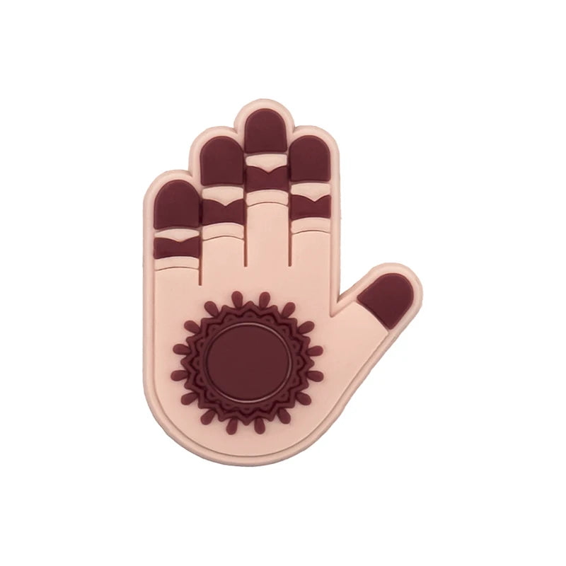 1/9PCS Casual Middle East Shoes Charms Decorations,Lights Castle Pins for Shoes,Books Sandals Clogs Buckles Accessories