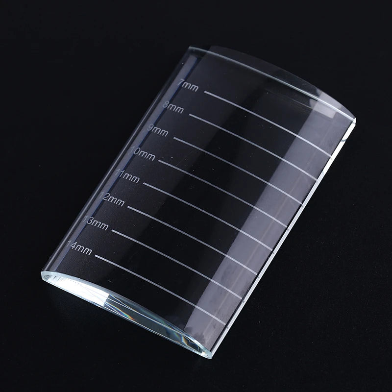 Eyelash Storage Box Single Layer Magnetic Plate Multifunctional Organizer Acrylic Pallet Lash Holder False Eyelashes Makeup Tool