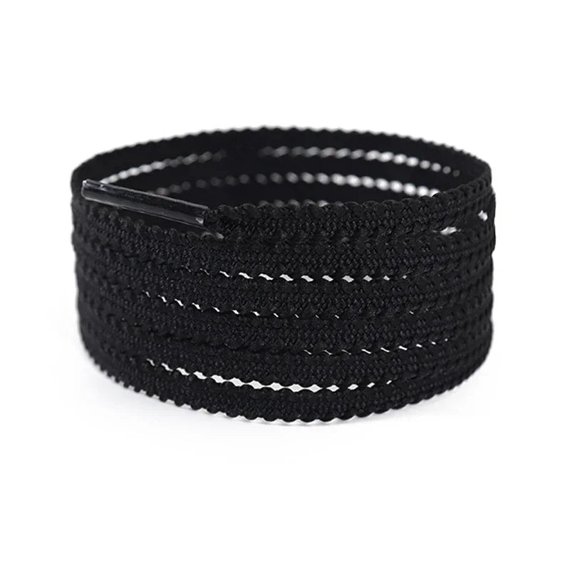 Coolstring Flat Laces 6mm Sneakers Tennis Shoelaces Trendy Replacement Shoestring for Racing Running Shoes Accessories Clothing