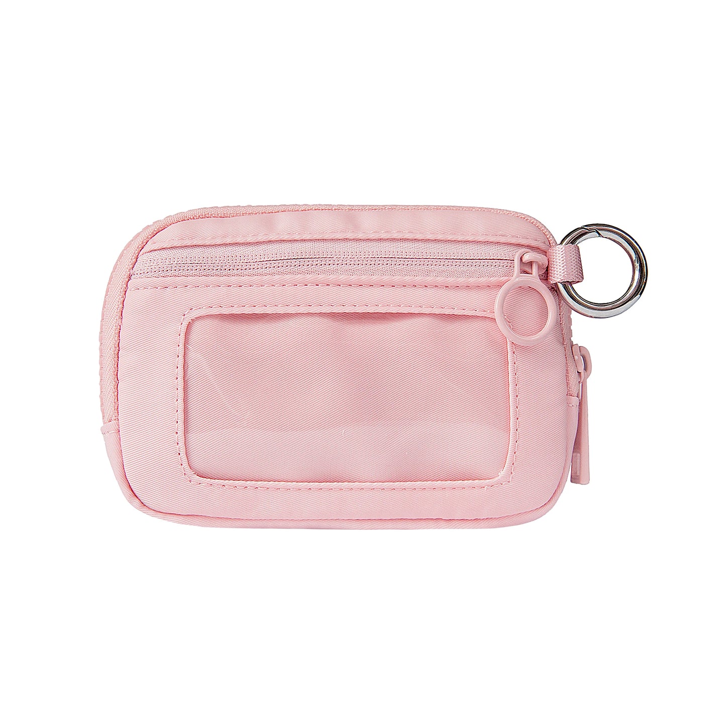 Women Cute Small Pouch Mini Wallet with Clear ID Window, Makeup Cosmetic Bag,Card Holder Bag for Purse,Toiletry Zipper Pouch