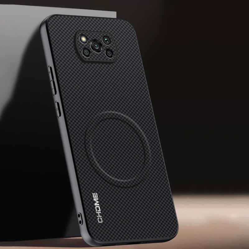 For Xiaomi Poco X3 Pro Case Luxury Car Magnetic Holder Phone Case For Poco X3 NFC PocoX3 Pro TPU Silicone Shockproof Back Cover