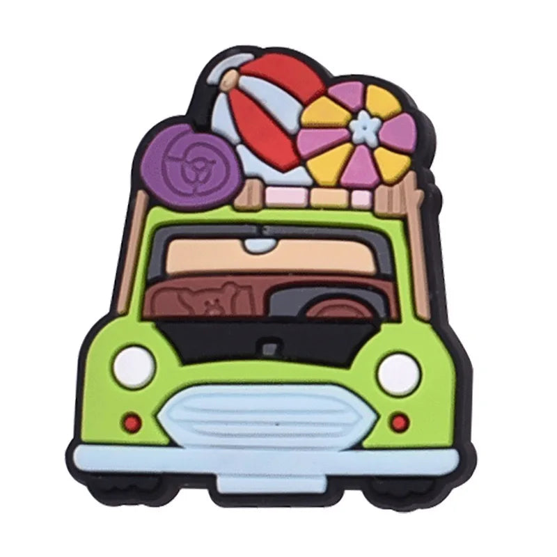 1-100Pcs Mr. Bean Shoes Charms Cartoon Funny Man Clogs Sandals Garden Shoes Accessories Decorate Buckle Kids Gifts Wholesale