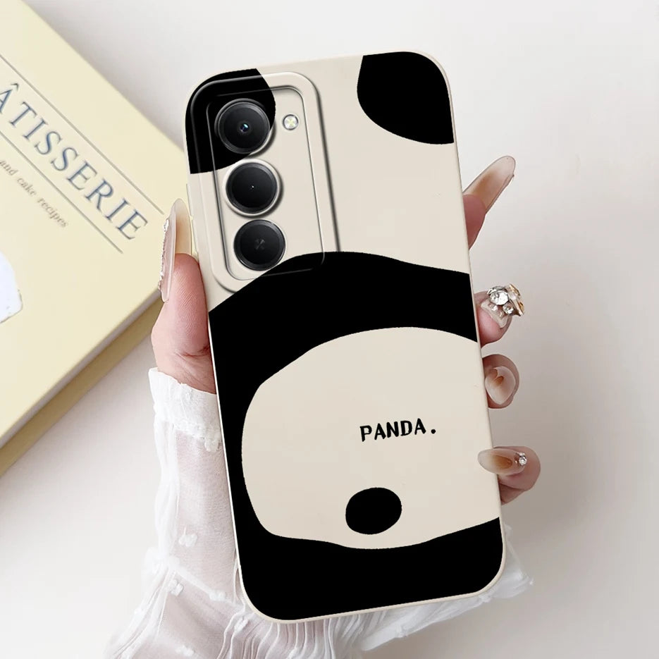 For Xiaomi Redmi 15 4G 5G Case Cute Panda Rabbit Cartoon Cover Shockproof Phone Case For Xiaomi Redmi 15 5G Redmi15 4G Soft Bags