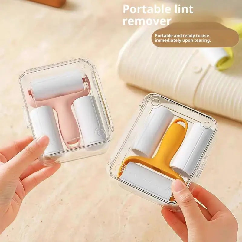 【Peace】Mini Reusable Adhesive Clothing Furniture Hair Removal For Cats/dogs Cleaning Adhesive Roller Pet Hair Remover