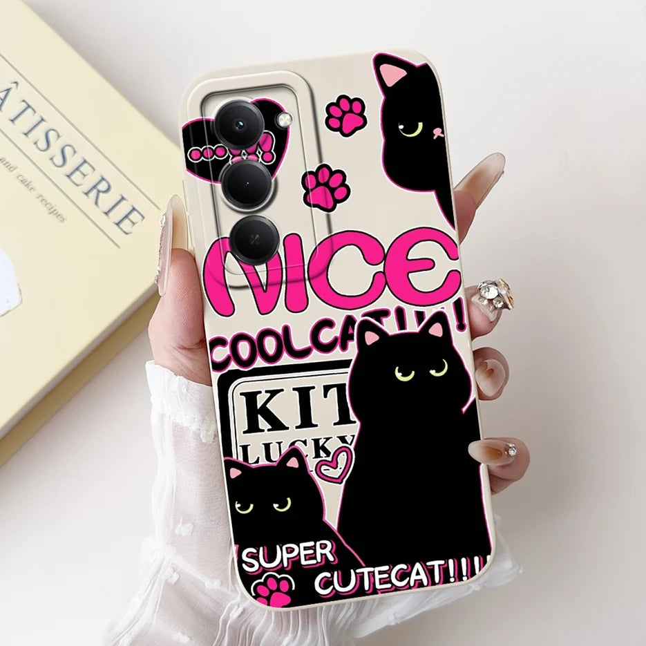 For Xiaomi Redmi 15 4G 5G Case Cute Panda Rabbit Cartoon Cover Shockproof Phone Case For Xiaomi Redmi 15 5G Redmi15 4G Soft Bags